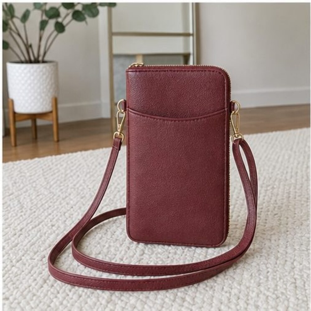 Slate Zip Crossbody Bag